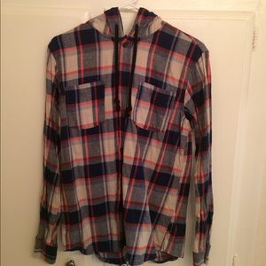 Quiksilver Men’s Hooded Flannel